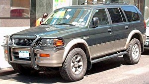 Подбор шин на Mitsubishi Pajero Sport 2000