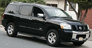 Подбор шин на Nissan Armada 2005
