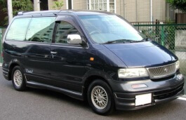 Размер колёс на Nissan Largo 1995 Подбор шин на Nissan Largo 1995