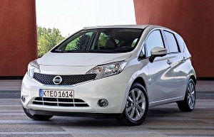 Подбор шин на Nissan Note 2016