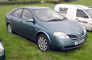 Подбор шин на Nissan Primera 2004