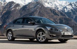 Подбор шин на Nissan Teana 2016