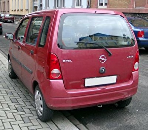 Подбор шин на Opel Agila 2002