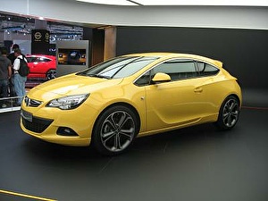 Подбор шин на Opel Astra J GTC 2014