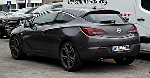 Подбор шин на Opel Astra J GTC 2015