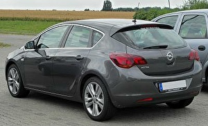 Подбор шин на Opel Astra J 2010