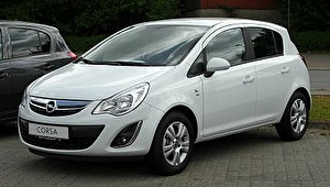 Подбор шин на Opel Corsa 2011