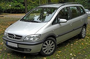 Подбор шин на Opel Zafira 2002
