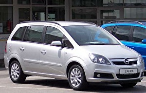 Подбор шин на Opel Zafira 2005