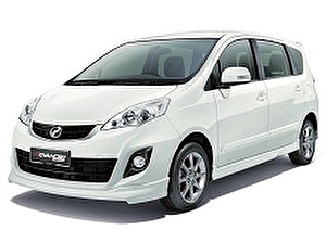 Размер колёс на Perodua Alza 2016 Подбор шин на Perodua Alza 2016