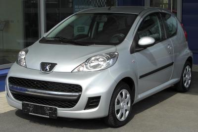Размер колёс на Peugeot 107 2010 Подбор шин на Peugeot 107 2010