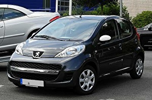 Подбор шин на Peugeot 107 2011