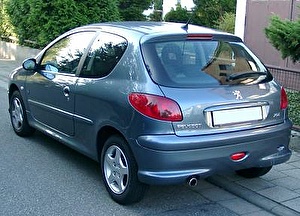 Подбор шин на Peugeot 206 2007