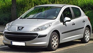 Подбор шин на Peugeot 207 2007