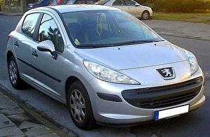 Подбор шин на Peugeot 207 2008