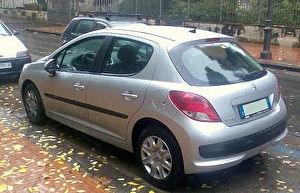 Подбор шин на Peugeot 207 2010