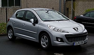 Подбор шин на Peugeot 207 2012