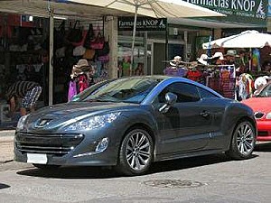 Подбор шин на Peugeot RCZ Sport 2011