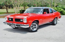 Размер колёс на Pontiac GTO 1974 Подбор шин на Pontiac GTO 1974