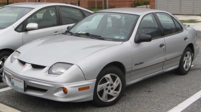 Размер колёс на Pontiac Sunfire 2000 Подбор шин на Pontiac Sunfire 2000
