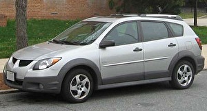 Подбор шин на Pontiac Vibe 2005