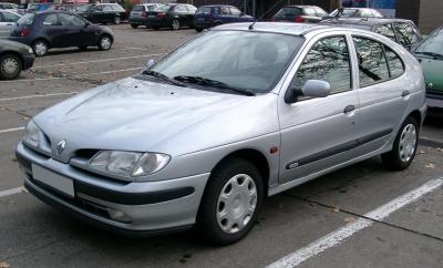 Размер колёс на Renault Megane 1996 Подбор шин на Renault Megane 1996