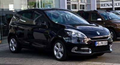 Размер колёс на Renault Scenic 2012 Подбор шин на Renault Scenic 2012