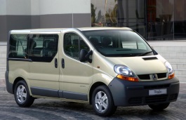 Размер колёс на Renault Trafic 2004 Подбор шин на Renault Trafic 2004