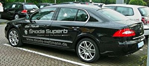 Подбор шин на Skoda Superb 2009