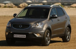Размер колёс на Ssang Yong Korando 2017 Подбор шин на Ssang Yong Korando 2017