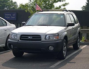 Подбор шин на Subaru Forester 2004