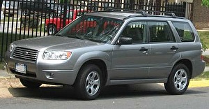 Подбор шин на Subaru Forester 2006
