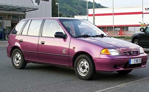 Подбор шин на Subaru Justy 1997