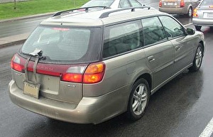 Подбор шин на Subaru Legacy 2003