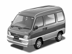 Размер колёс на Subaru Sambar 1997 Подбор шин на Subaru Sambar 1997