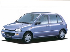 Размер колёс на Subaru Vivio 1996 Подбор шин на Subaru Vivio 1996