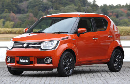 Размер колёс на Suzuki Ignis 2017 Подбор шин на Suzuki Ignis 2017