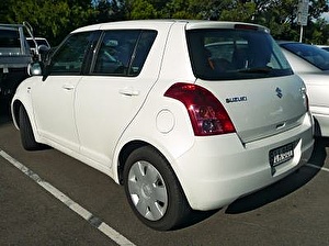 Подбор шин на Suzuki Swift 2005