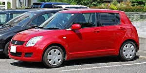 Подбор шин на Suzuki Swift 2008