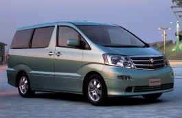Размер колёс на Toyota Alphard 2003 Подбор шин на Toyota Alphard 2003