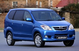 Подбор шин на Toyota Avanza 2009