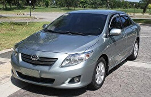 Подбор шин на Toyota Corolla Altis 2008