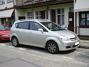 Подбор шин на Toyota Corolla Verso 2007