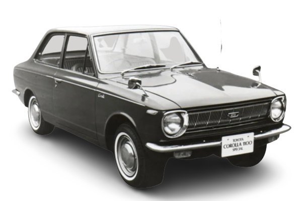 Размер колёс на Toyota Corolla 1966 Подбор шин на Toyota Corolla 1966