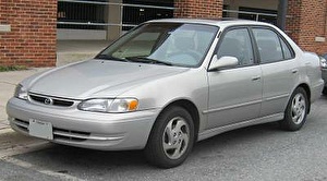 Подбор шин на Toyota Corolla 2000