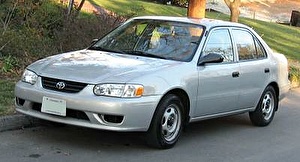 Подбор шин на Toyota Corolla 2002