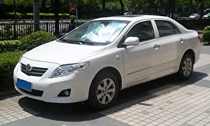 Подбор шин на Toyota Corolla 2012