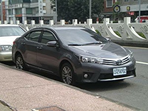 Подбор шин на Toyota Corolla 2015