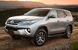 Подбор шин на Toyota Fortuner 2018