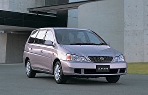 Размер колёс на Toyota Gaia 2001 Подбор шин на Toyota Gaia 2001
